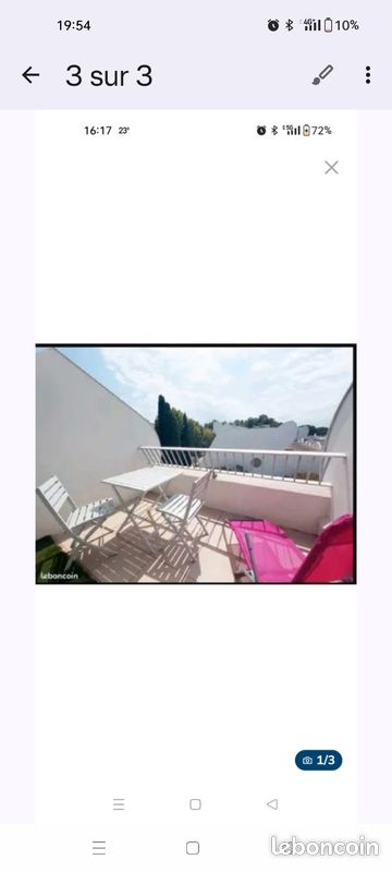 Appartement 1 pièce 15 m² · à La Grande-Motte · 15 m² · 550 €/mois