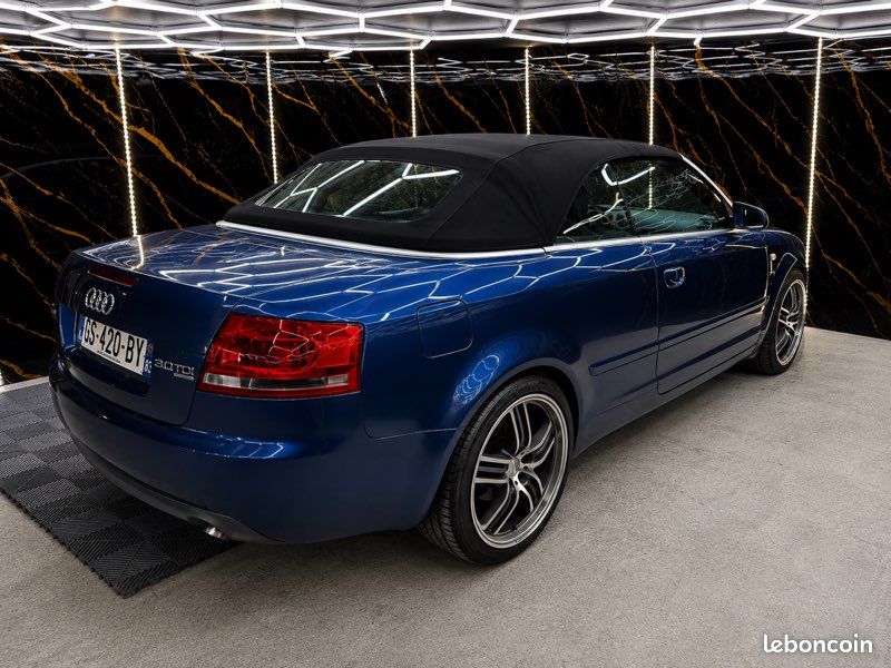 AUDI A4 CABRIOLET V6 3.0 TDI 233cv QUATTRO AMBITION LUXE (image 4)