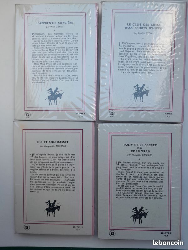 Bibliothèque rose, lot 4 livres (image 2)