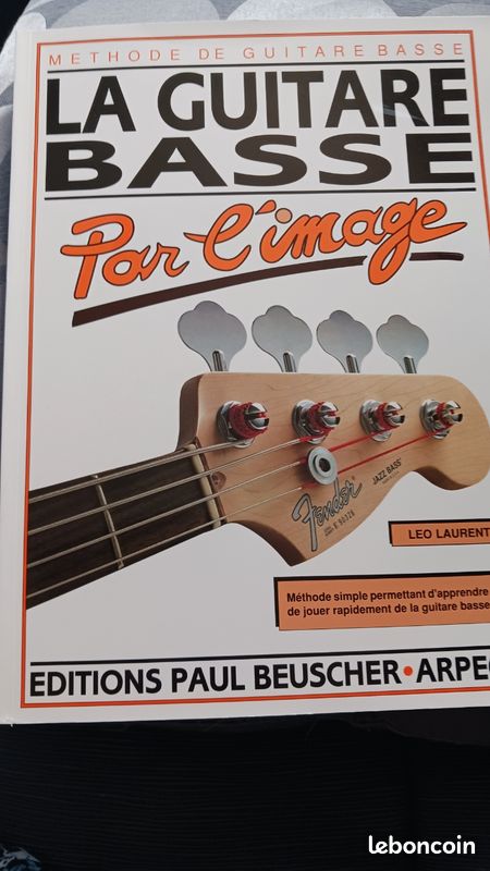 Livre d apprentissage guitare basse (image 1)