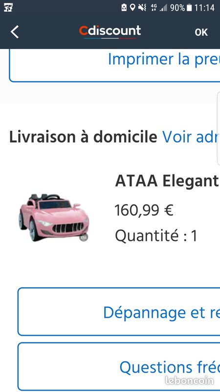 Voiture électrique fille (image 3)