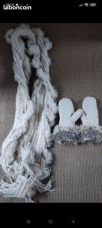 Ensemble écharpe et moufles (image 3)