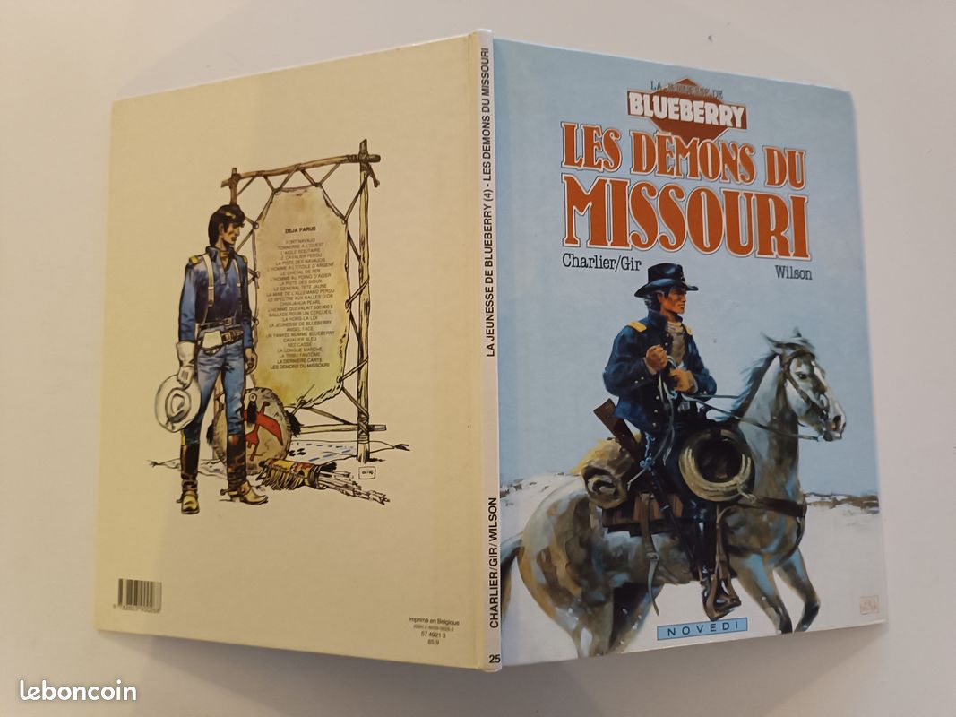 BD Blueberry la jeunesse 4 " les démons du Missouri" en EO (image 3)