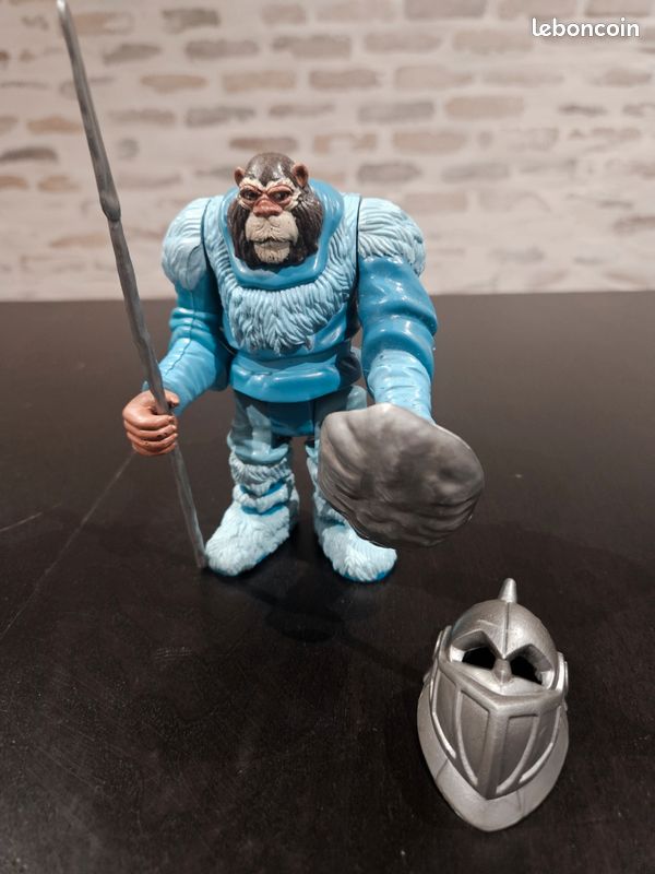 Lot de figurines articulées LJN Toys Thundercats Lion-O et Mumm-Ra, 1985, années 80 - France