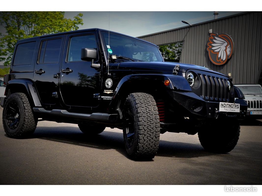JEEP WRANGLER 2.8 CRD FAP - BVA 2012 Unlimited Sahara PHASE 2 (image 3)