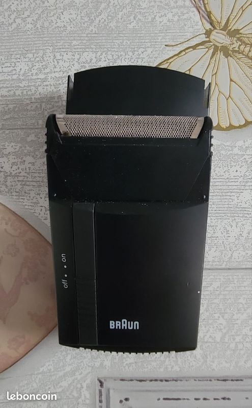 Rasoir Braun 5523 Vintage Années 90 – Occasion Fonctionnel, Sans Fil