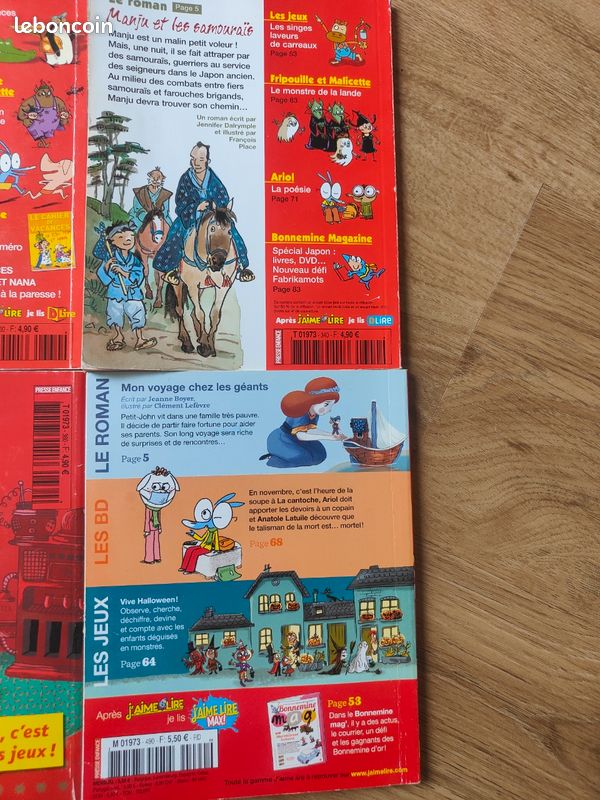 Lot de 6 "j'aime lire" (image 4)