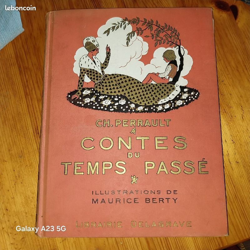Livre contes du temps 1930 (image 1)