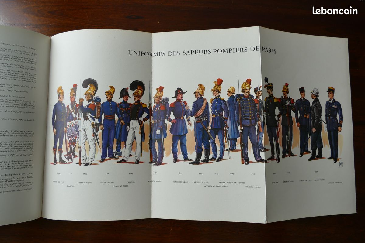 Livre POMPIERS DE PARIS Chef de bataillon Arnaud (image 7)