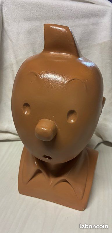 Great Bust Tintin - Grand Buste Tintin en résine | #20034807