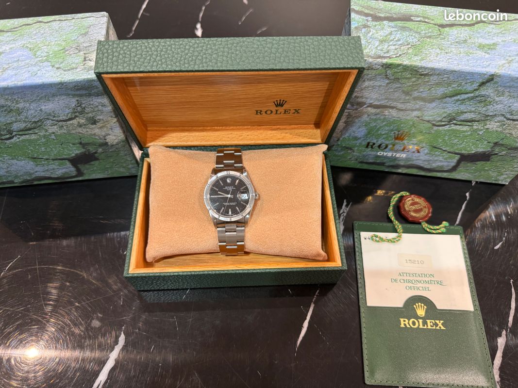 Rolex Oyster Perpetual Date 15210 - Full Set 1995 (image 2)