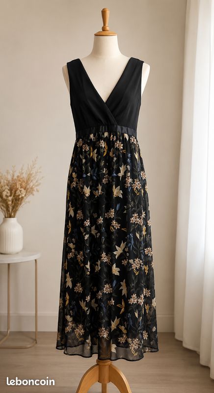 Robe cocktail longue (image 1)