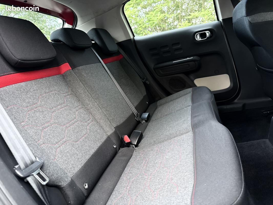 Citroën C3 III 1.2 VTi 12V 82 cv White&Red Color*Crit'Air 1*Ct Kit Distribution Entretien Complet... (image 36)