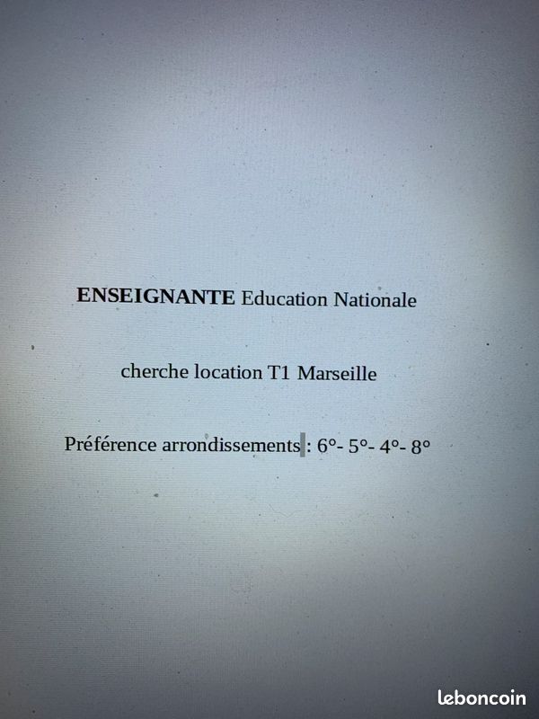 Appartement 1 pièce 25 m² · à Marseille · 25 m² · 750 €