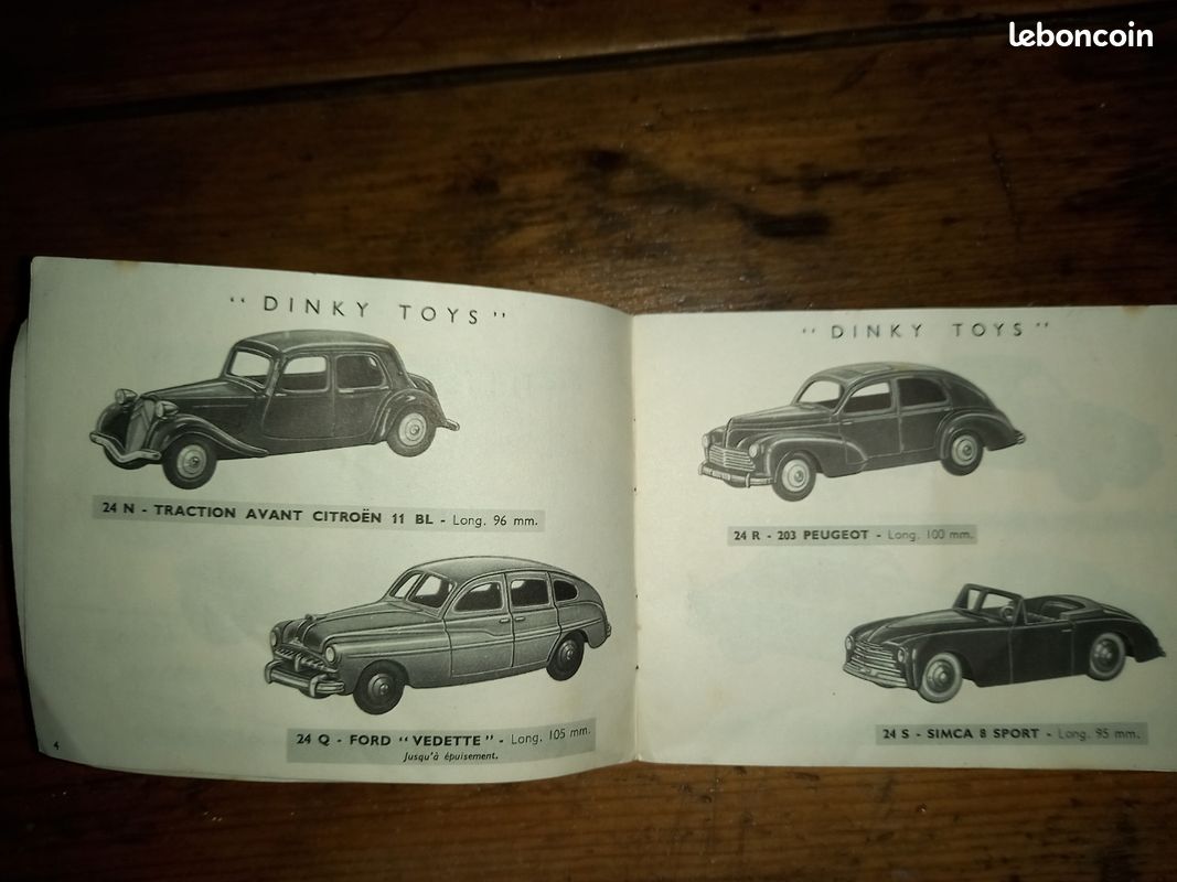 Lettre Revendeurs Dinky France 1948 - Originale Ancienne - Document Publicitaire