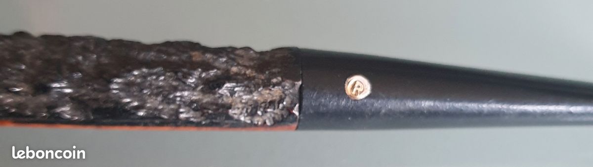 Ancienne Pipe Rossi Nature Rustic en Bruyère, 14.5cm, Made in Italy, Vintage 70 (image 2)