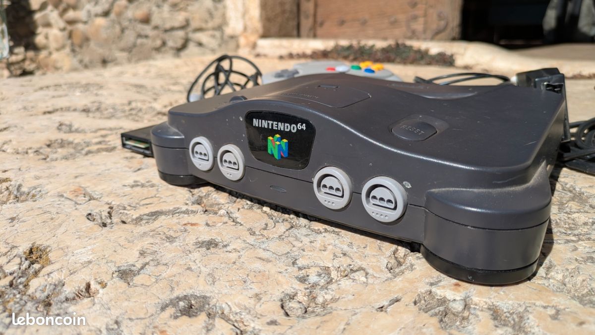 Nintendo 64 N64 + 5 jeux + Expansion Pak + Rumble Pak – lot complet (image 3)