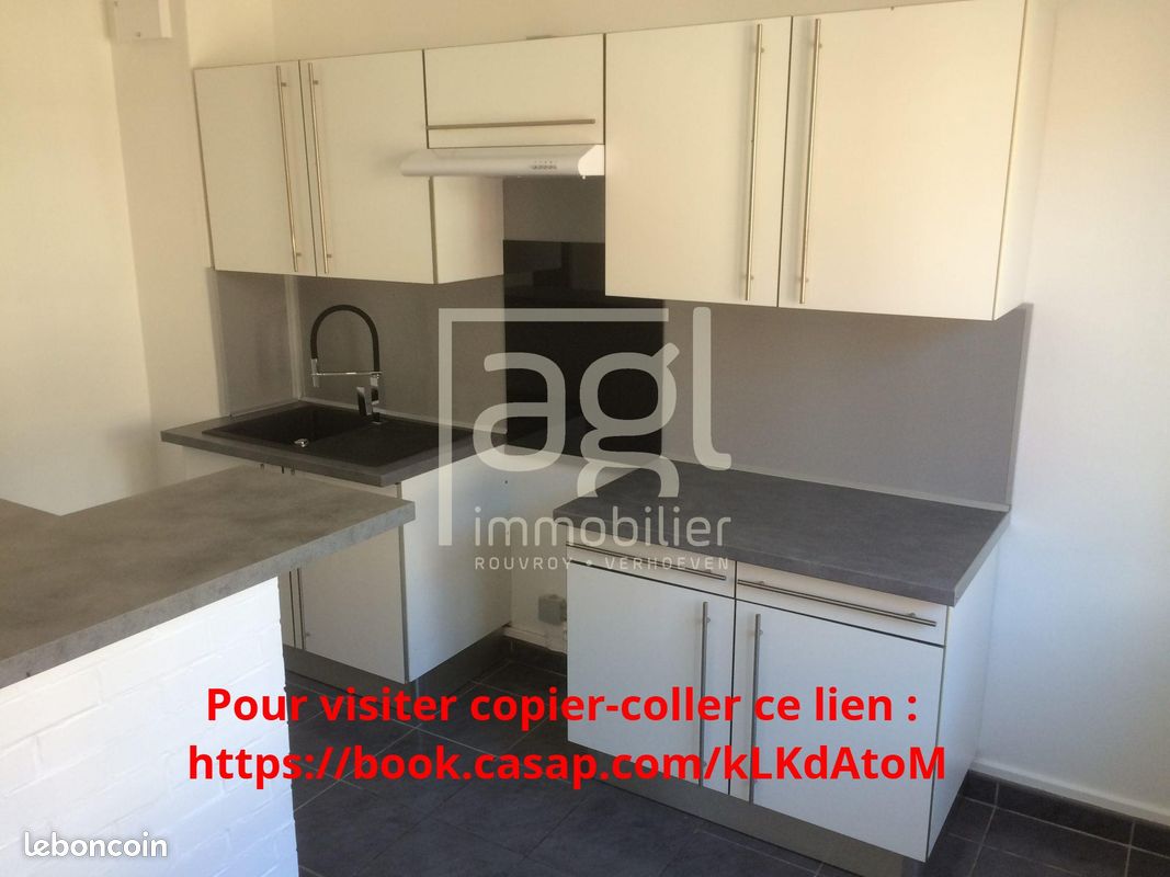 Appartement 2 pièces 45 m² · à Dunkerque · 45 m² · 576 €/mois
