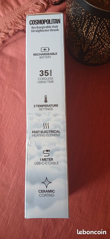 Brosse lissante rechargeable Cosmopolitan (image 5)