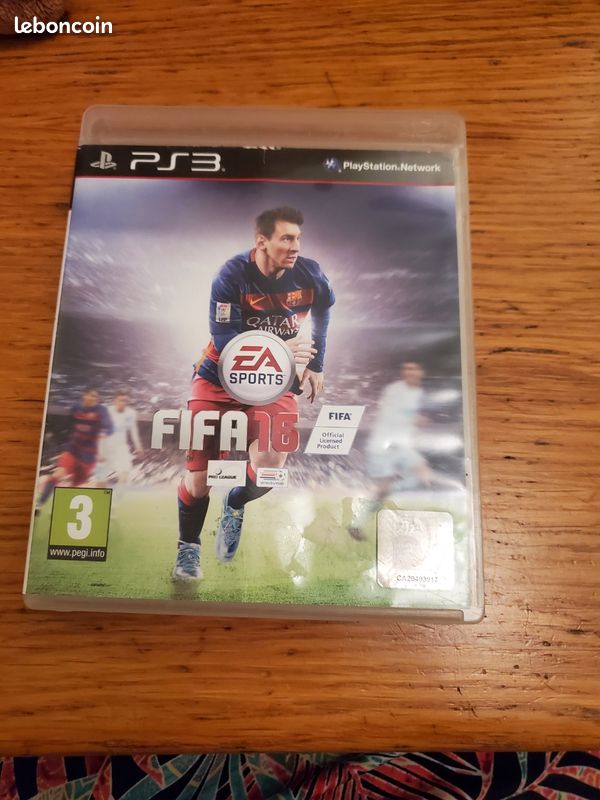 FIFA 16 Sur PS3 - Jeu Complet - État Correct - Occasion