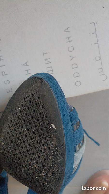 Sandales talons hauts bleu canard Geox (image 10)