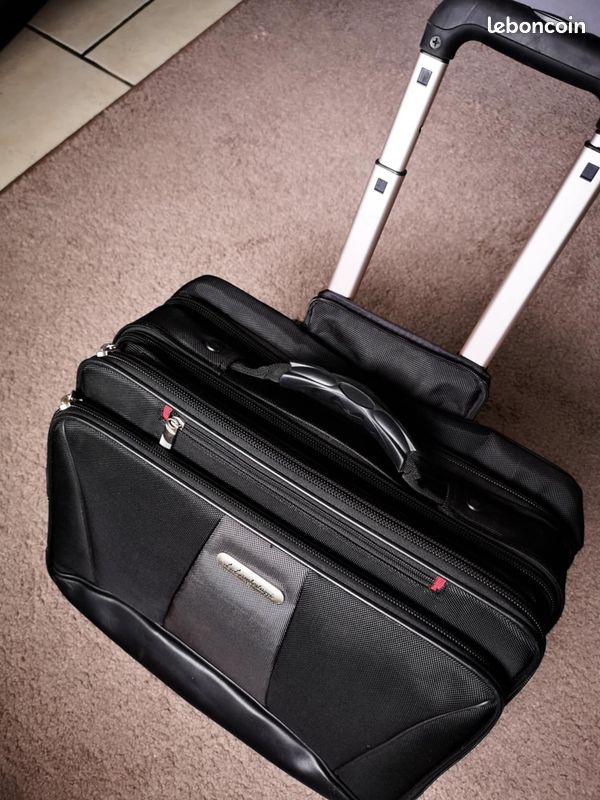 Sac, Sacoche à roulettes avec poignée télescopique, Sac pour