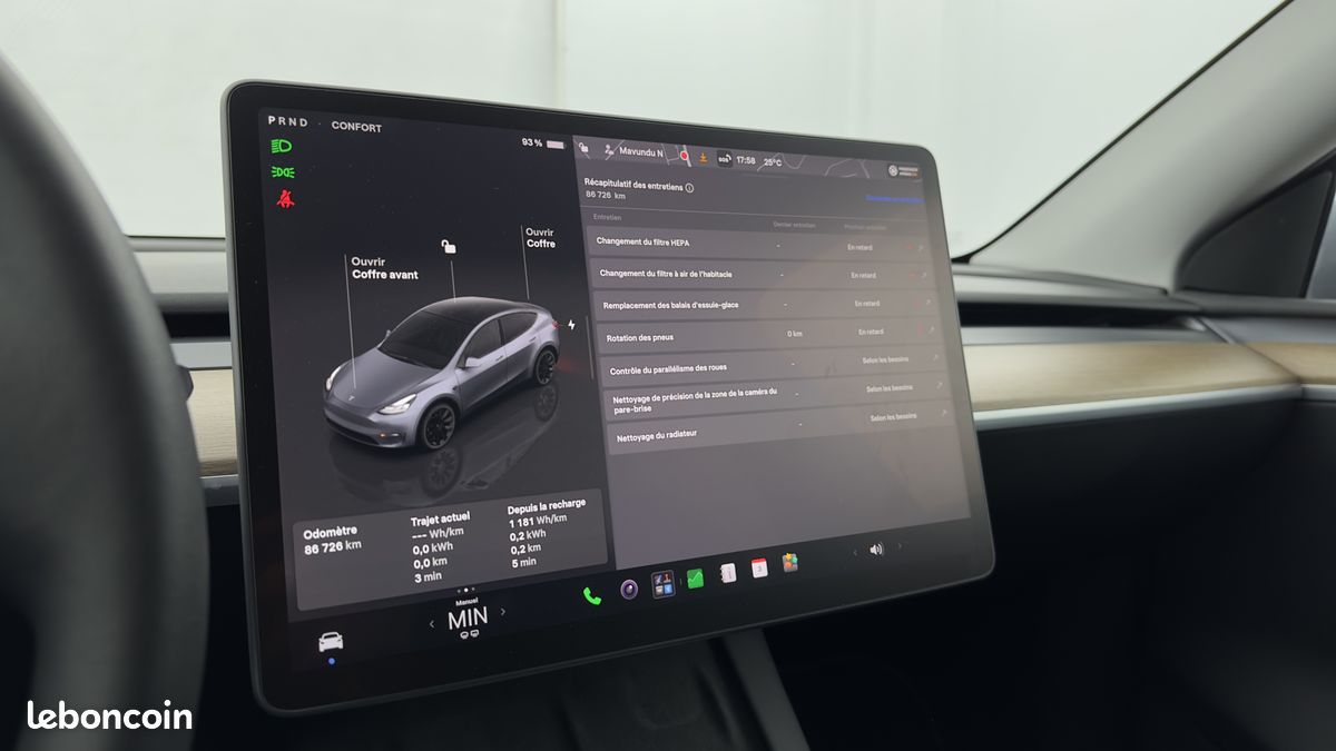 TESLA MODEL Y Grande Autonomie Dual Motor AWD (image 22)