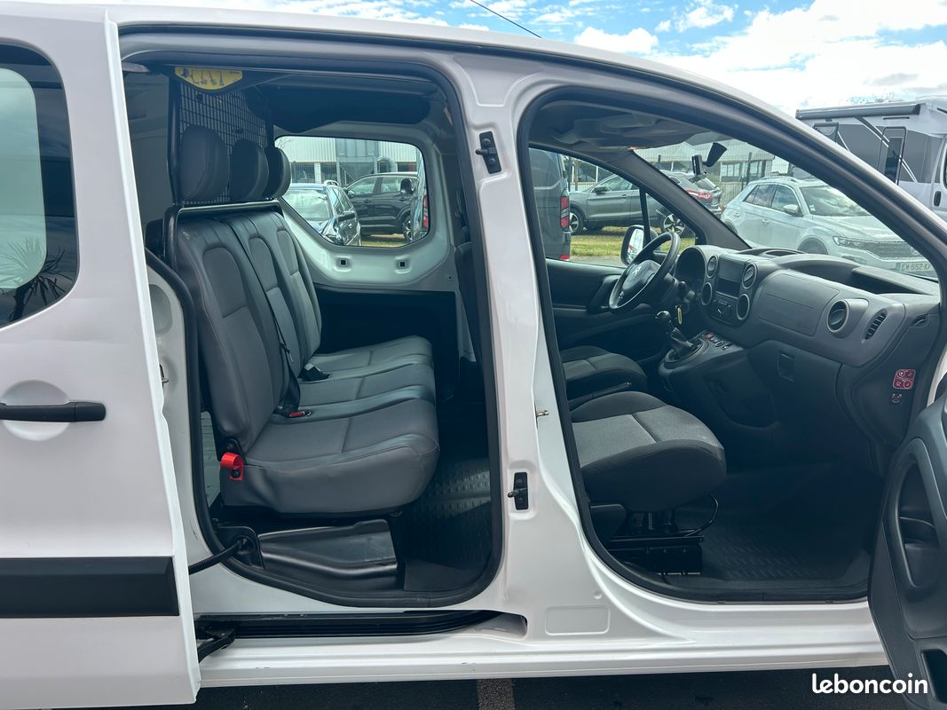 Citroën Berlingo Cabine Approfondie (2) BlueHDi 100 BVM Confort Cabine App XL 12075 HT / 14490 TTC (image 5)