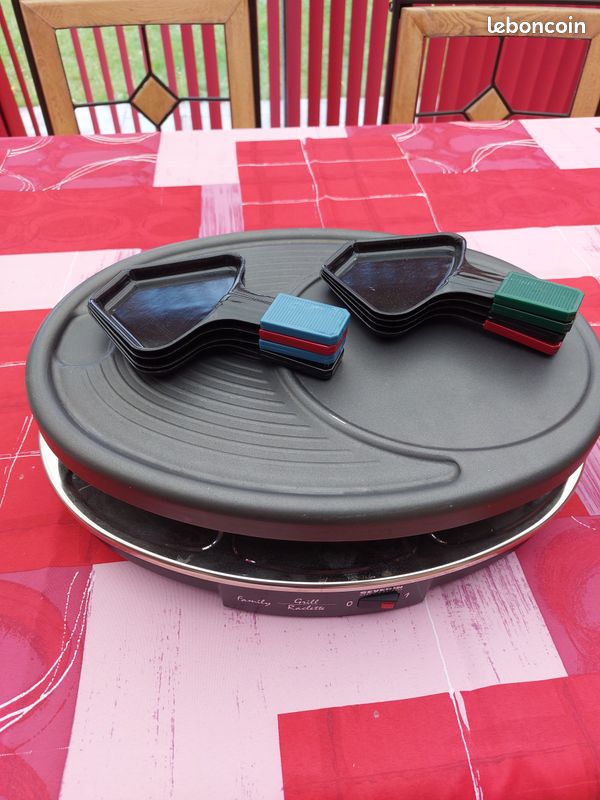Service raclette 8 personnes (image 2)