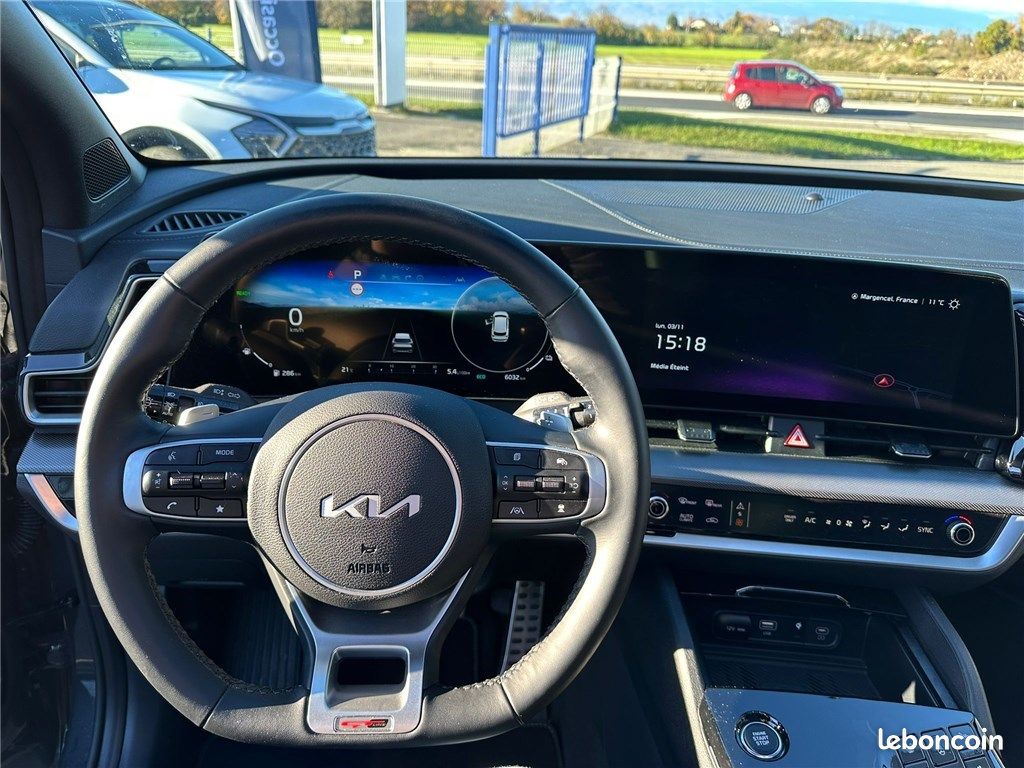 Kia Sportage V 1.6 T-GDI 210CH ISG HYBRIDE BVA6 4X2 GT-line Premium (image 8)