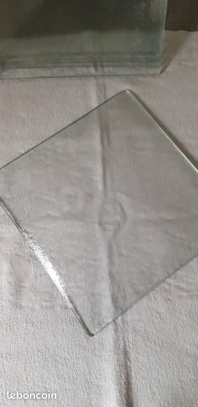 Assiettes en verre transparent (image 4)