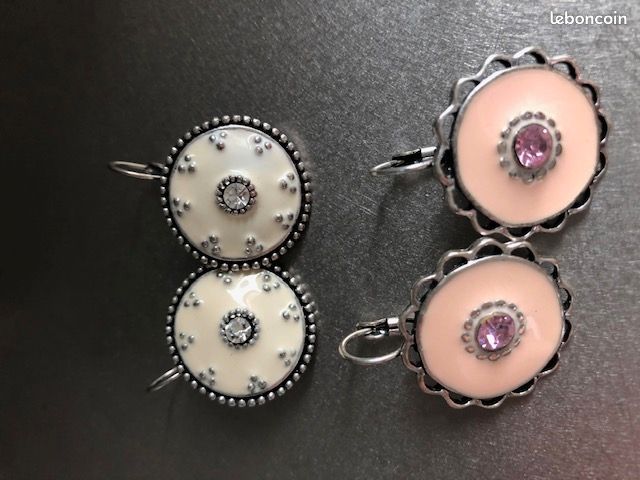 Boucle d'oreille fantaisie (image 2)