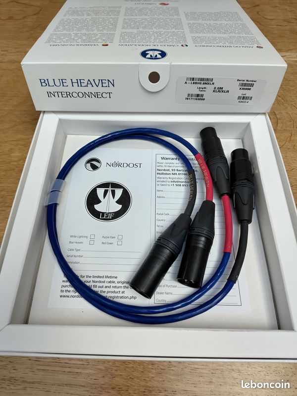 Câble de modulation Nordost Norse Heimdall2