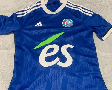 VINTAGE MINI MAILLOT RCS RC STRASBOURG FOOTBALL Ancien Old Shirt Jersey EUR 14,90 - FR