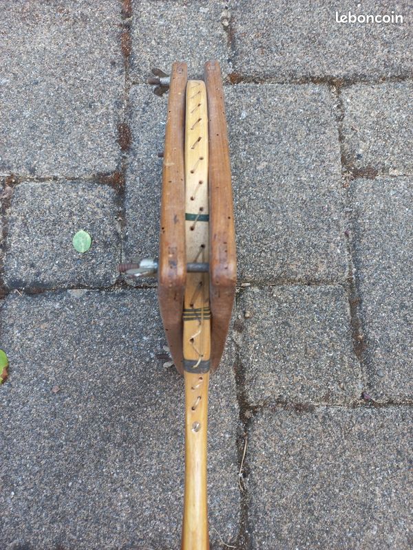 Raquette vintage en bois (image 2)