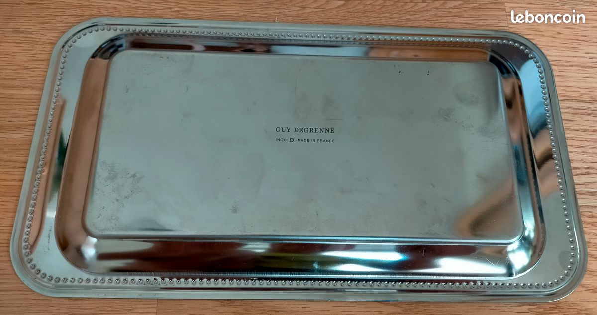 Mini plat rectangulaire inox - Plats de service : Buffet Plus