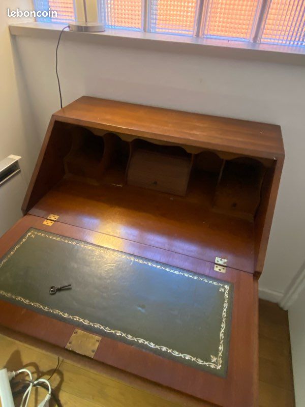Bureau secrétaire avec escritoire (image 2)