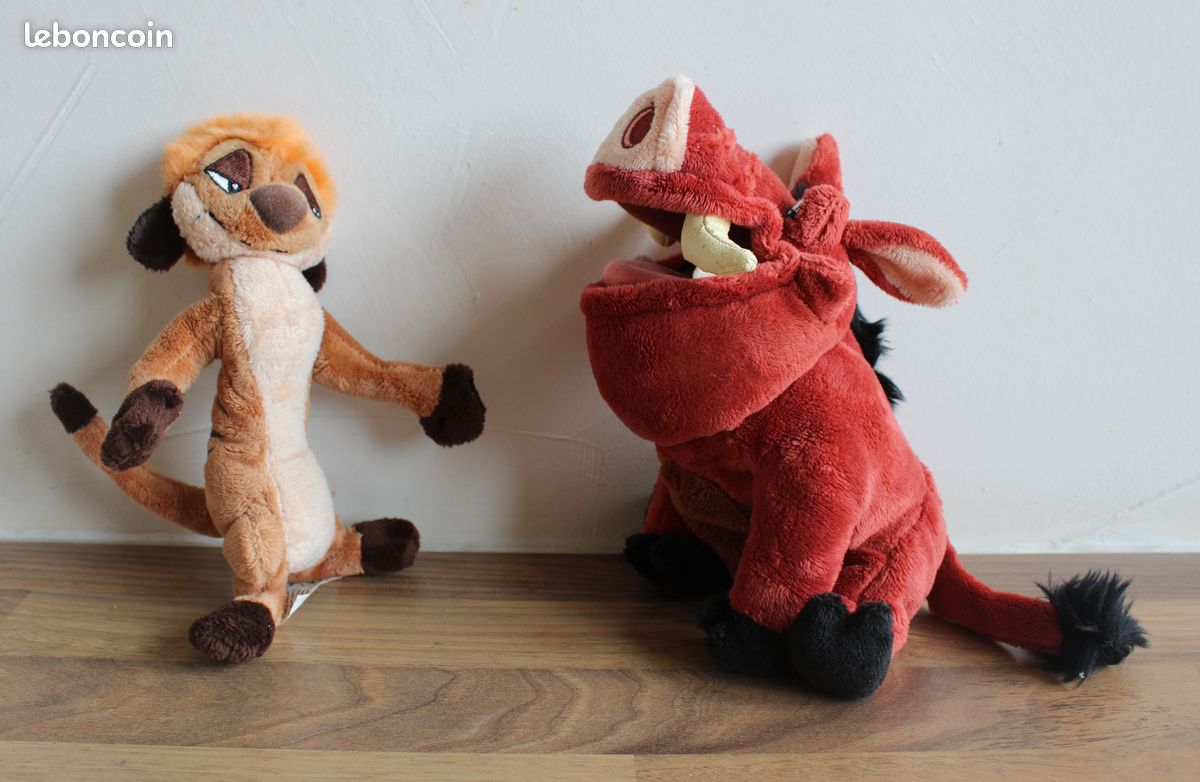 Peluches Timon et Pumba sac Jeux Jouets