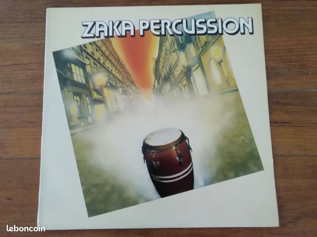 Vinyle 33t Zaka Percussion 1980 afro cuban jazz (image 1)