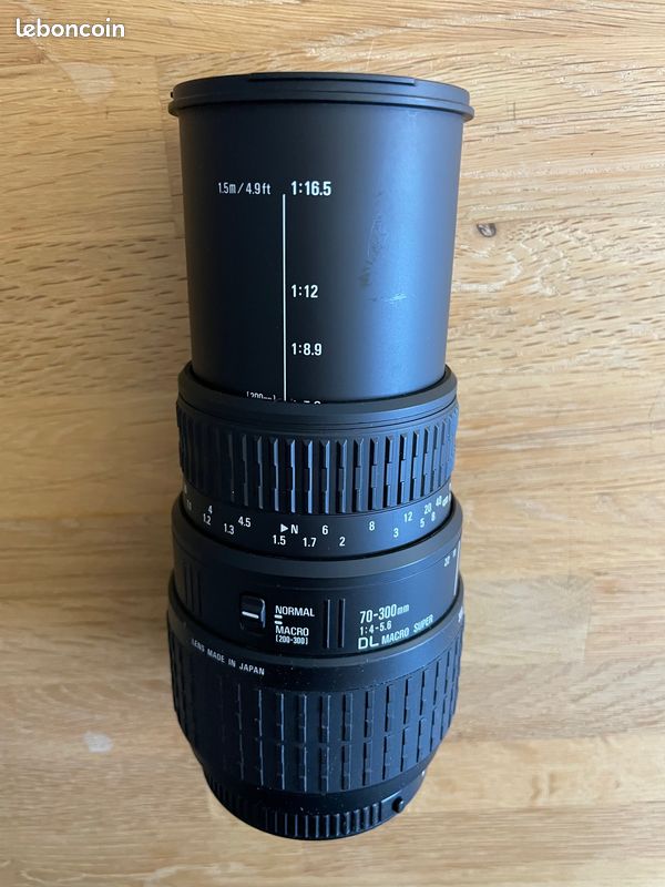 Sigma 70-300mm f4.0-5.6 DG Macro au meilleur prix sur