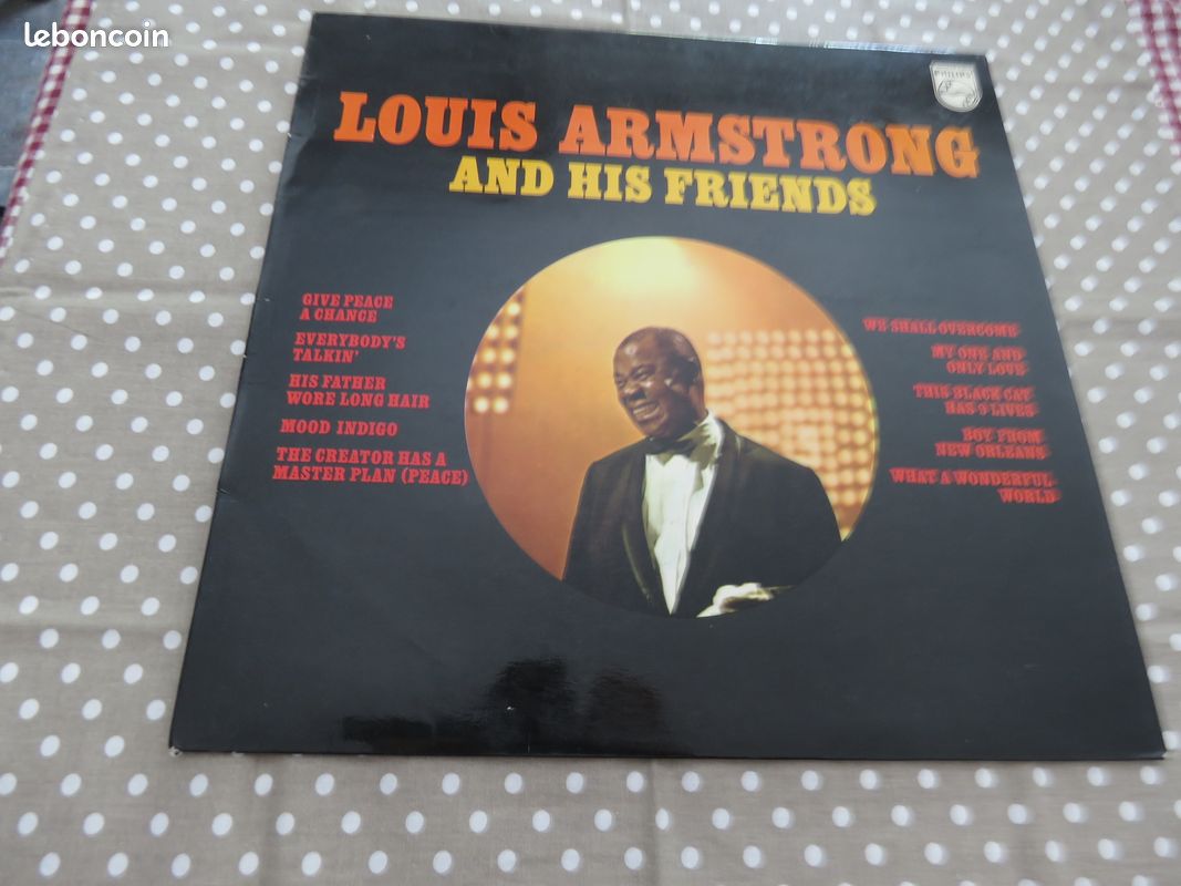 Disque vinyle 33t. / 30cm Louis ARNSTRONG and his FRIENDS (image 1)