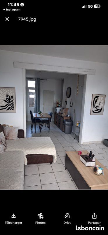 Maison 3 pièces 62 m² · à Chauny · 62 m² · 565 €/mois