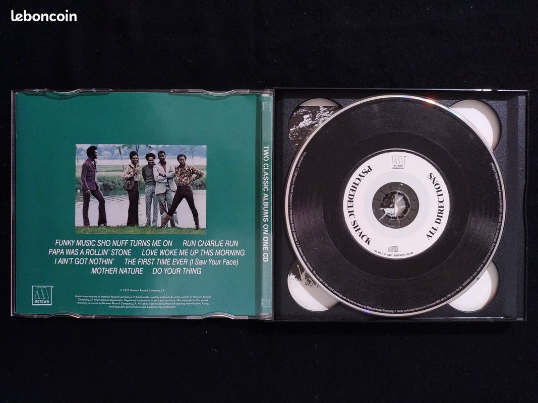 Temptations - All Directions/Psychedelic Shack (image 4)