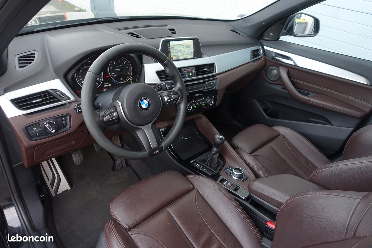 X1 S-Drive 20d 190ch Pack M Cuir sport chauffant/Toit ouvrant/Grd Gps Europe/Caméra/Hayon électrique/Garantie 12 mois (image 9)