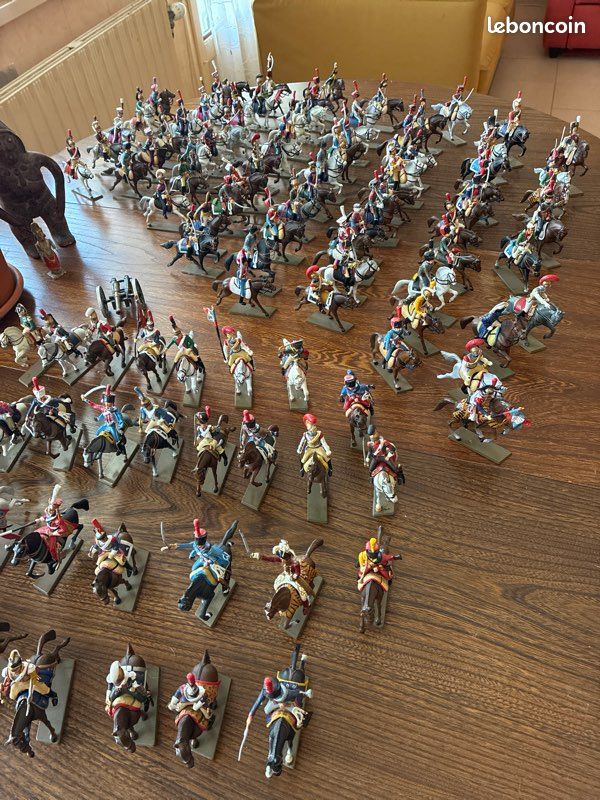 10 Cavaliers Starlux Collection Napoléon - Figurines En Plomb - Avec Certificat