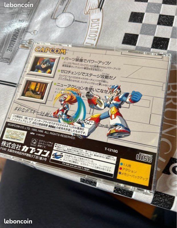 Rockman X3 (Mega Man X3) - Sega Saturn - Japon NTSC-J - Occasion