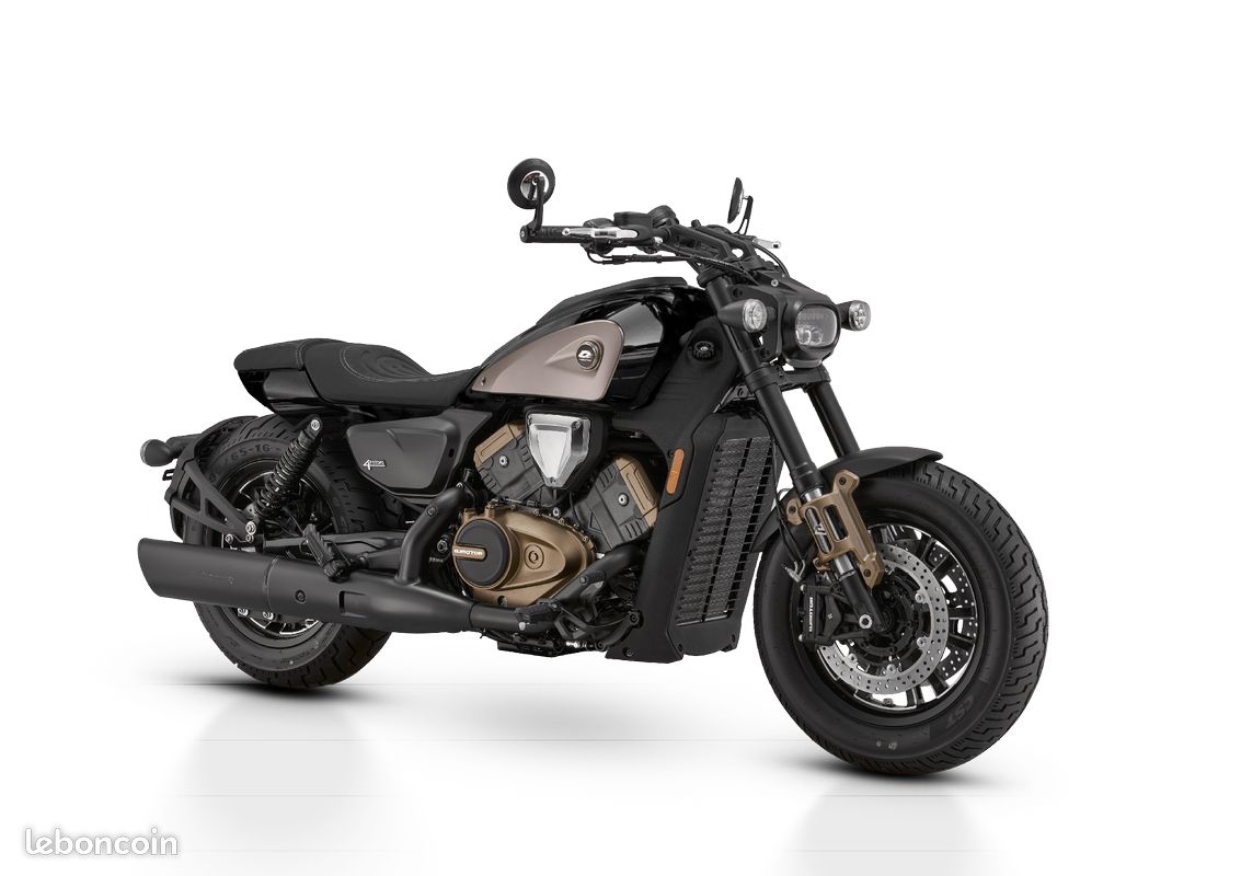 Moto CUSTOM QJMOTOR SRV 600 V4 A/ A2 (image 1)