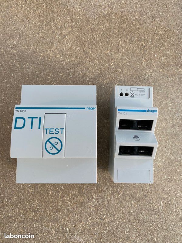 Boîtier DTI + répartiteur analogique Hager (image 2)