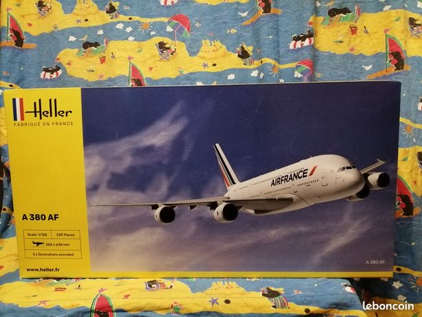 Maquette Airbus A380 1/125 Heller