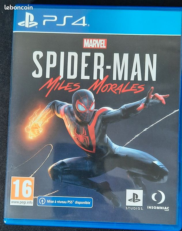 Jeu ps4 spiderman miles morales (image 1)